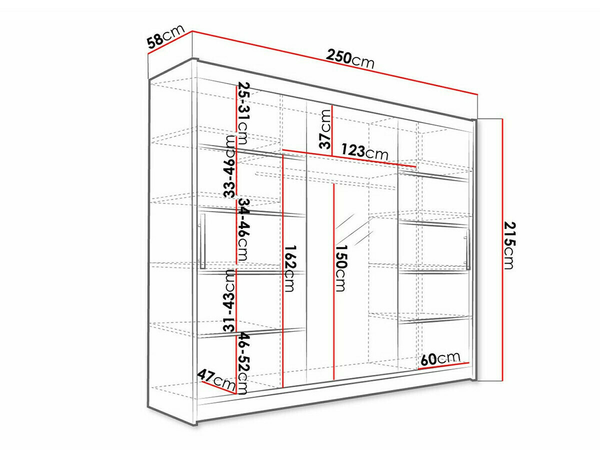 Ormar Closico 131 (Sonoma hrast)