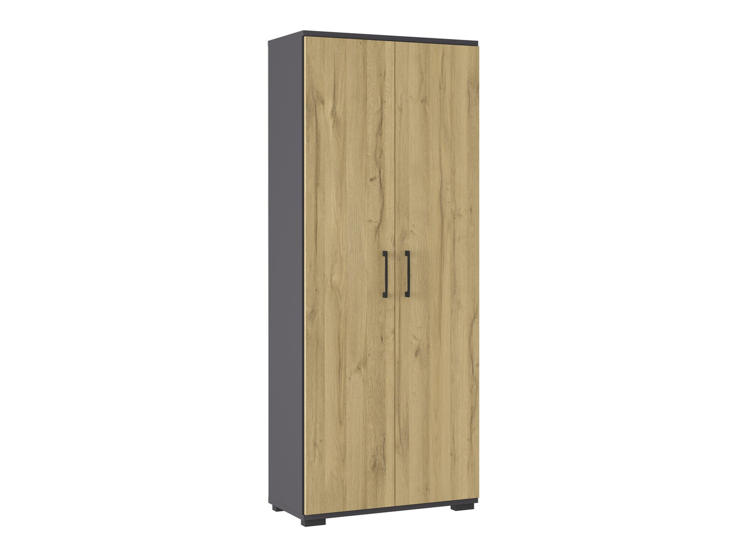 Polica Lartesi 104 (Graphite + Unuk hrast)