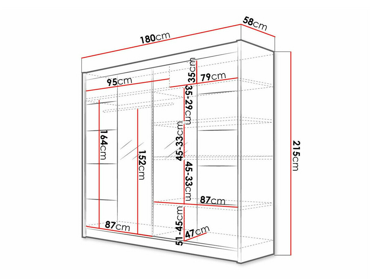 Ormar Closico 154 (Sonoma hrast)