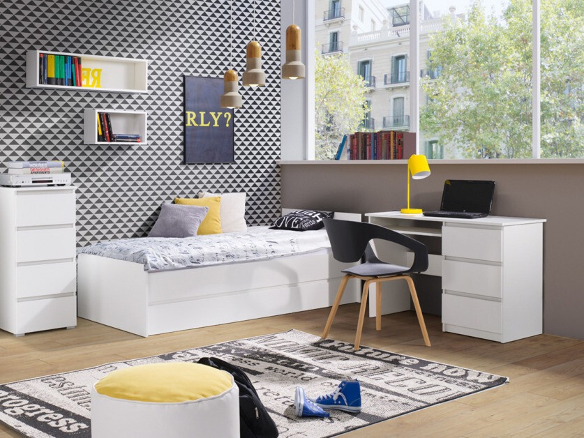 Kancelarijski sto Cirdora 108 (Belo)