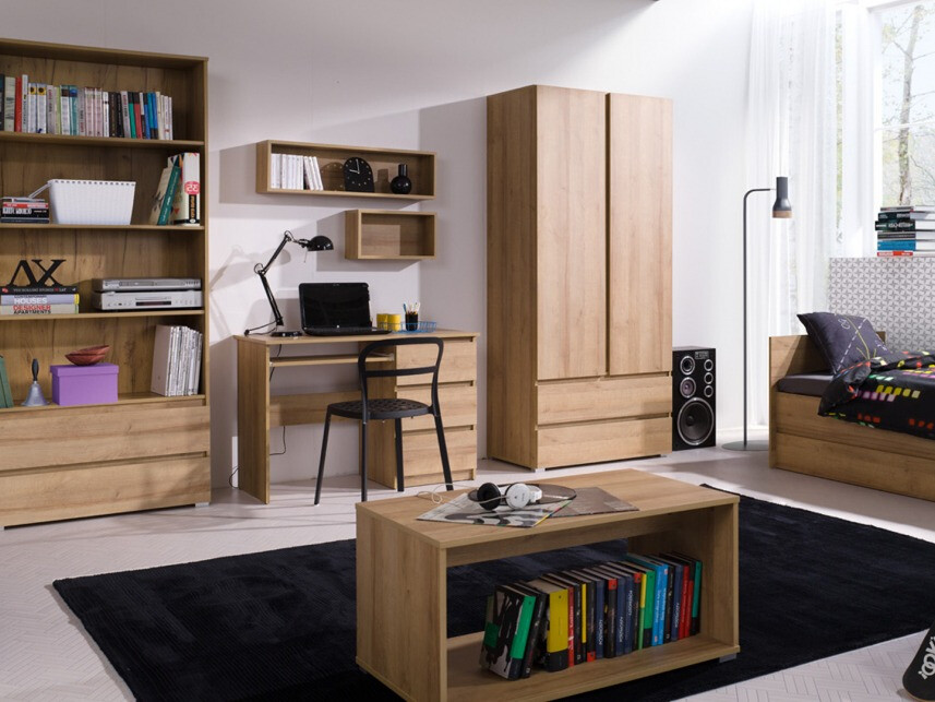 Kancelarijski sto Cirdora 108 (Riviera hrast)