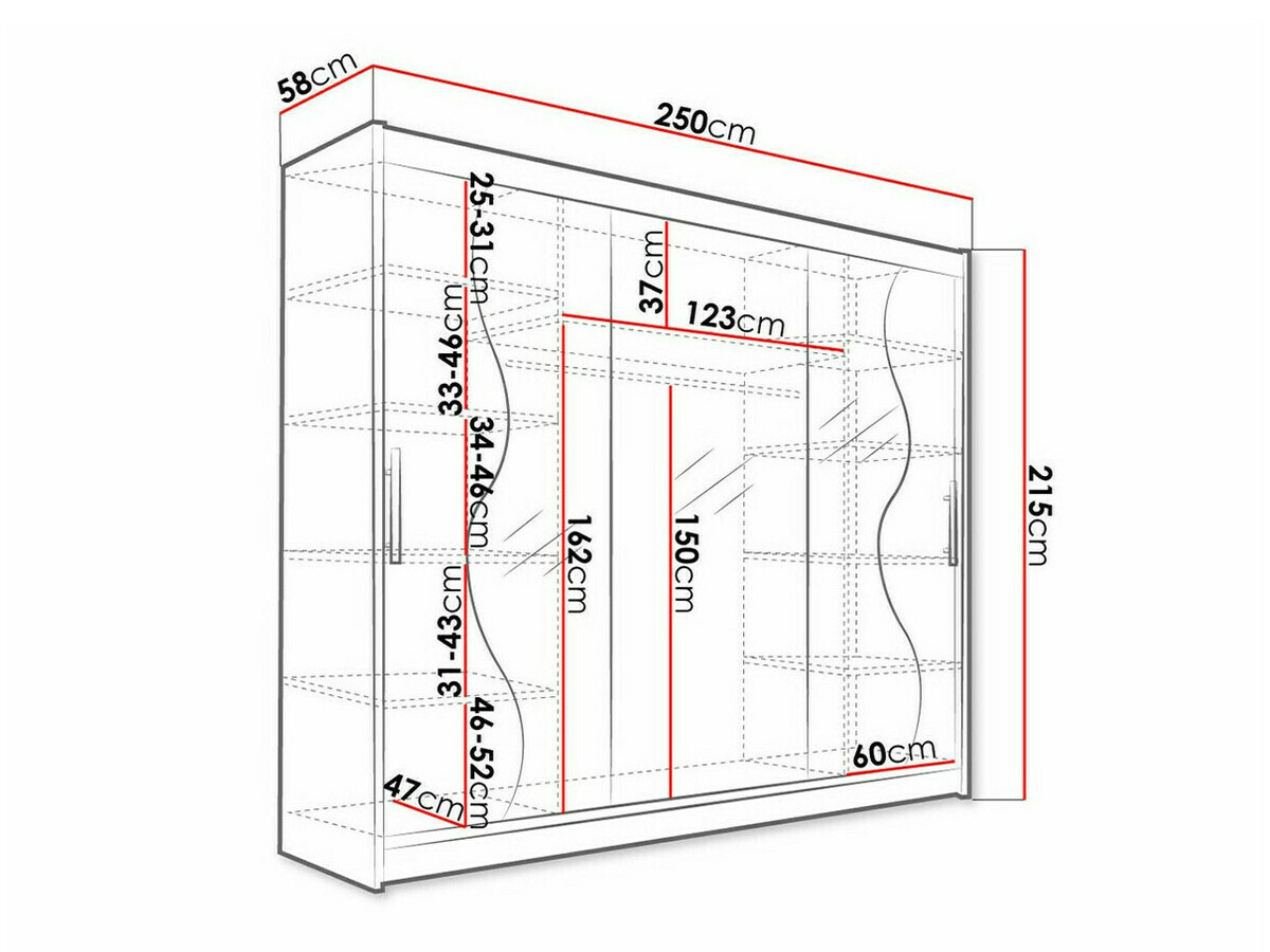 Ormar Closico 119 (Sonoma hrast)