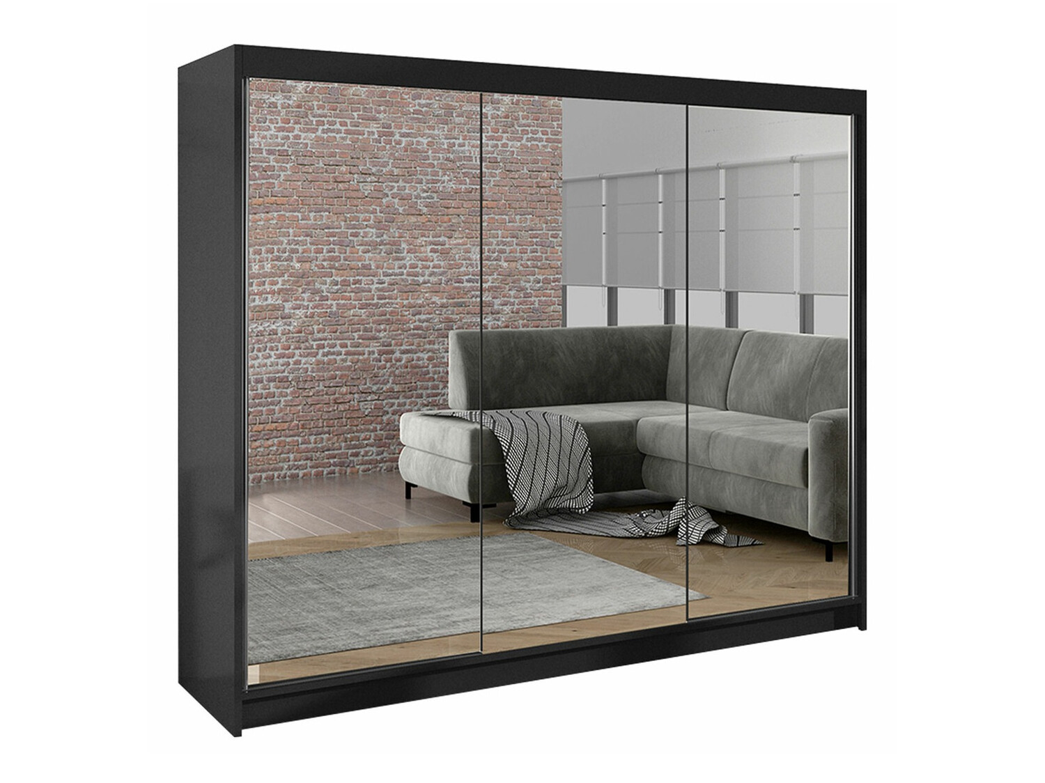 Ormar Closico 160 (Crno)