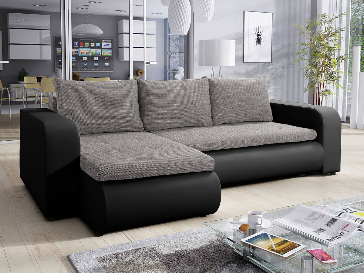 Ugaona sofa Muncie 100 (Soft 011 + Lawa 05)