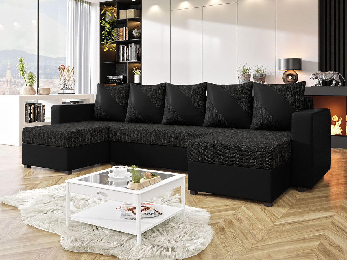 Ugaona sofa Memphis 121 (Soft 011 + Lawa 06)