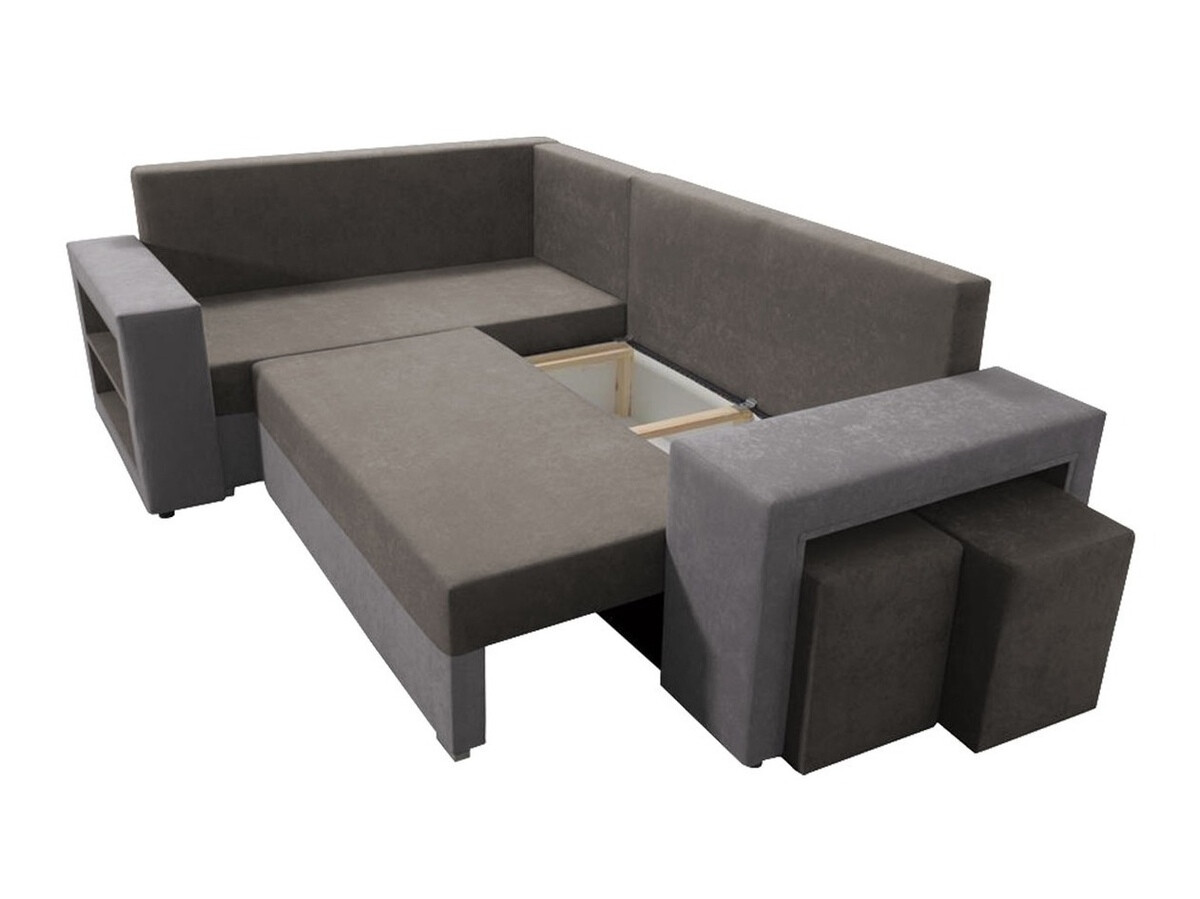 Ugaona sofa Muncie 103 (Mikrofaza 0027 + Mikrofaza 0015)