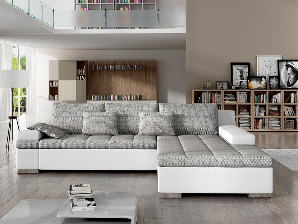 Ugaona sofa Comfivo 113 (Soft 017 + Lawa 05)