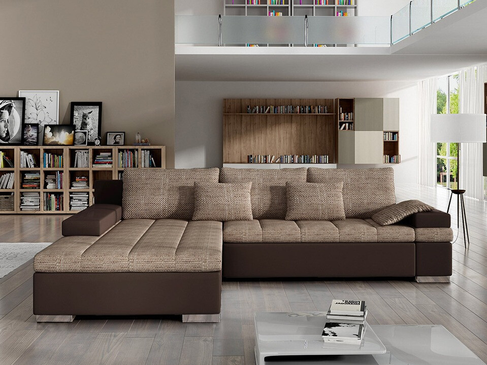 Ugaona sofa Comfivo 113 (Soft 066 + Lawa 02)