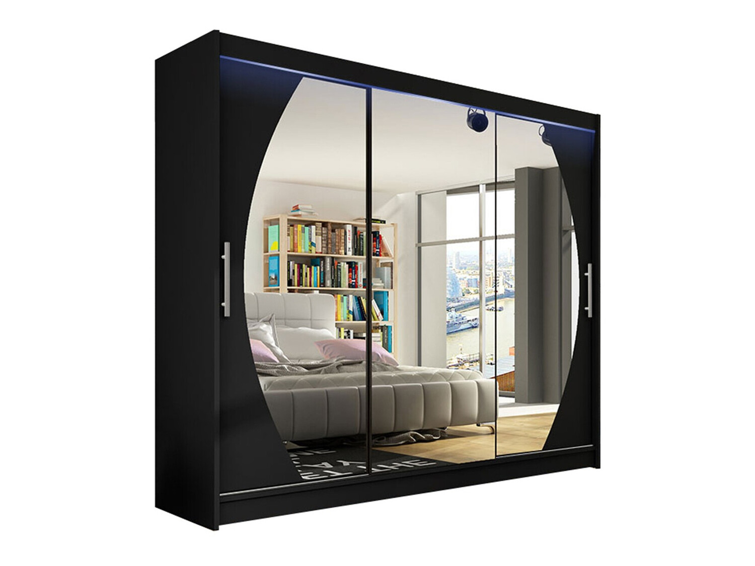 Ormar Closico 130 (Crno)