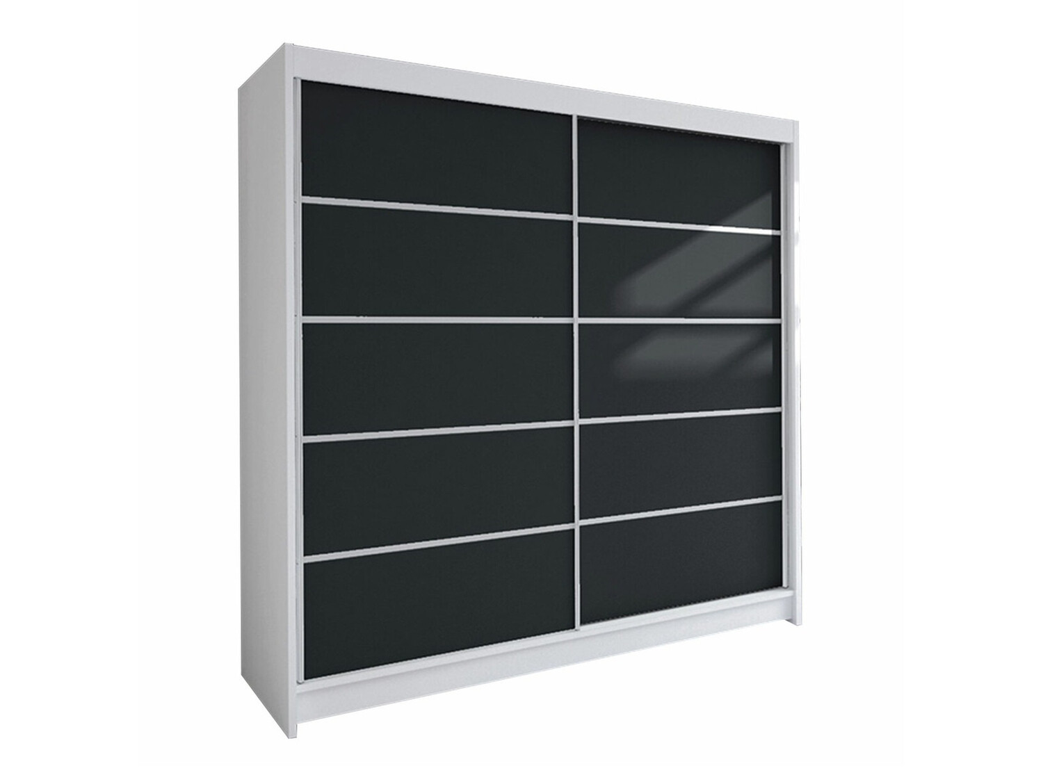 Ormar Closico Cavaris IV (Belo + Crno)