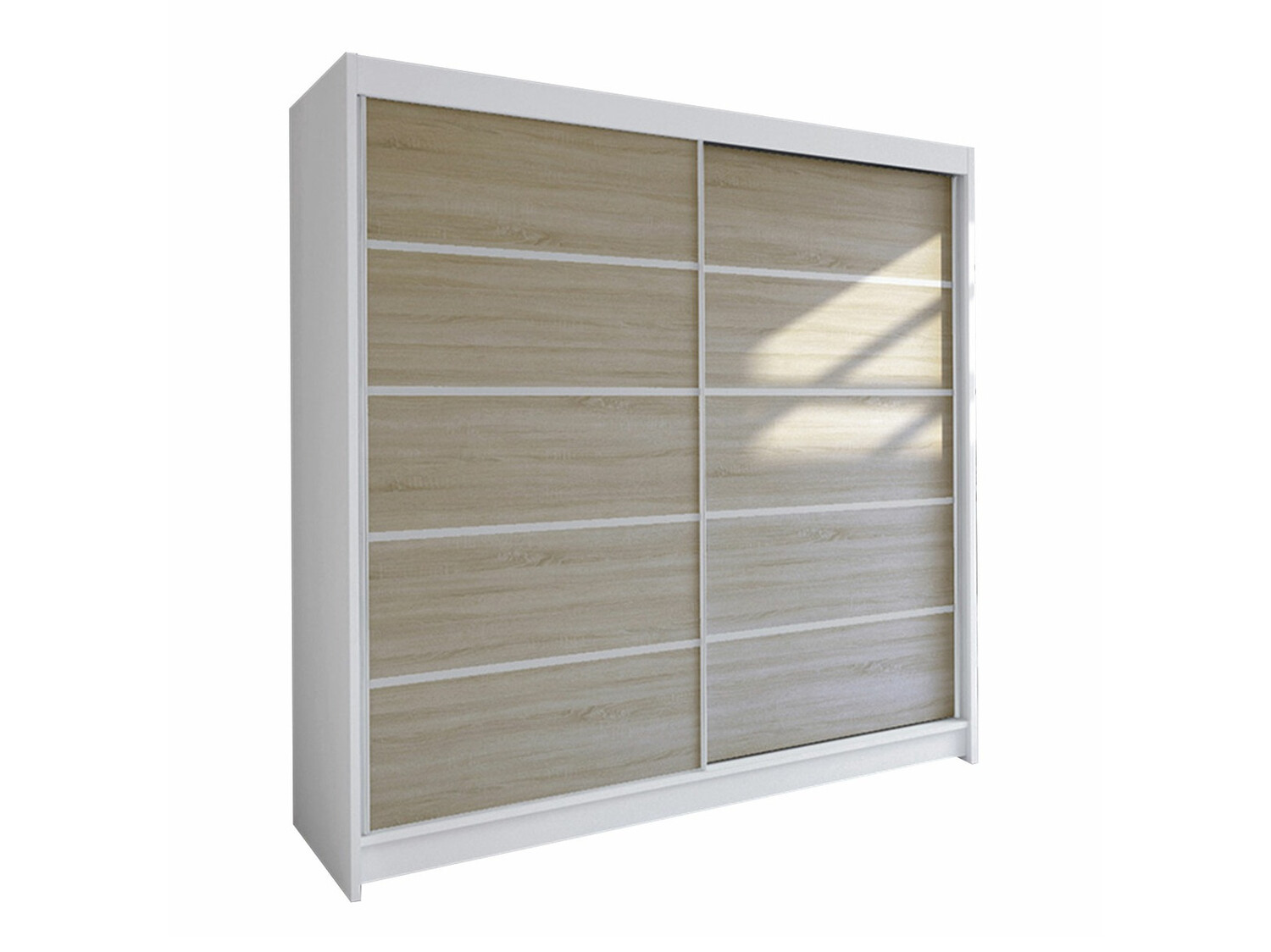 Ormar Closico Cavaris IV (Belo + Sonoma hrast)