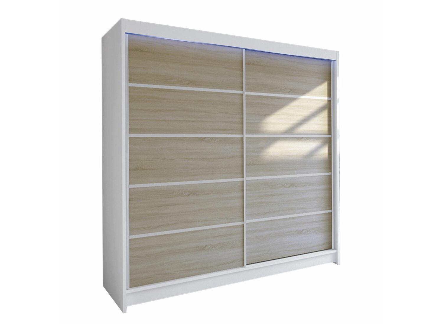 Ormar Closico Cavaris IV (Belo + Sonoma hrast)