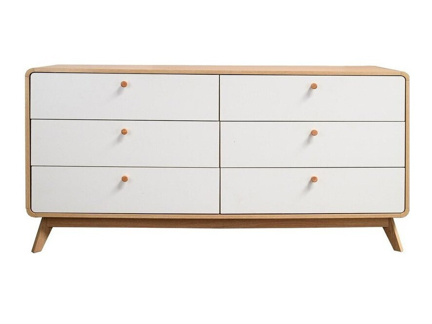 Komoda Elbtena 101 (Hrast + Belo)