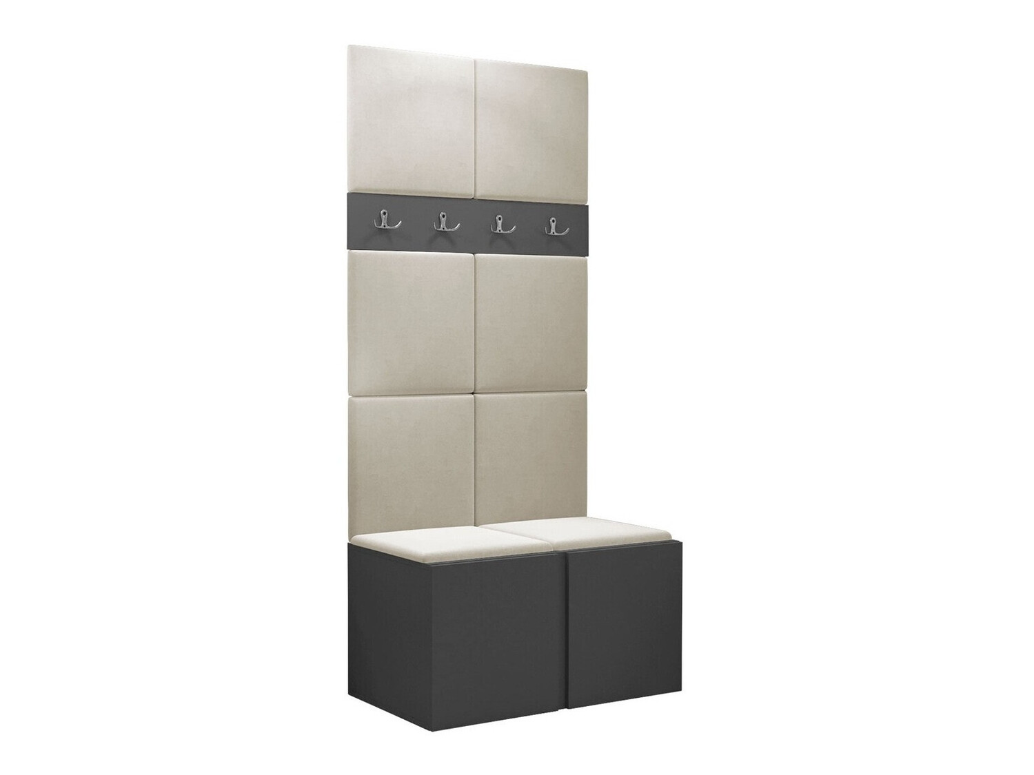 Set za hodnik Hartford 267 (Grafit)