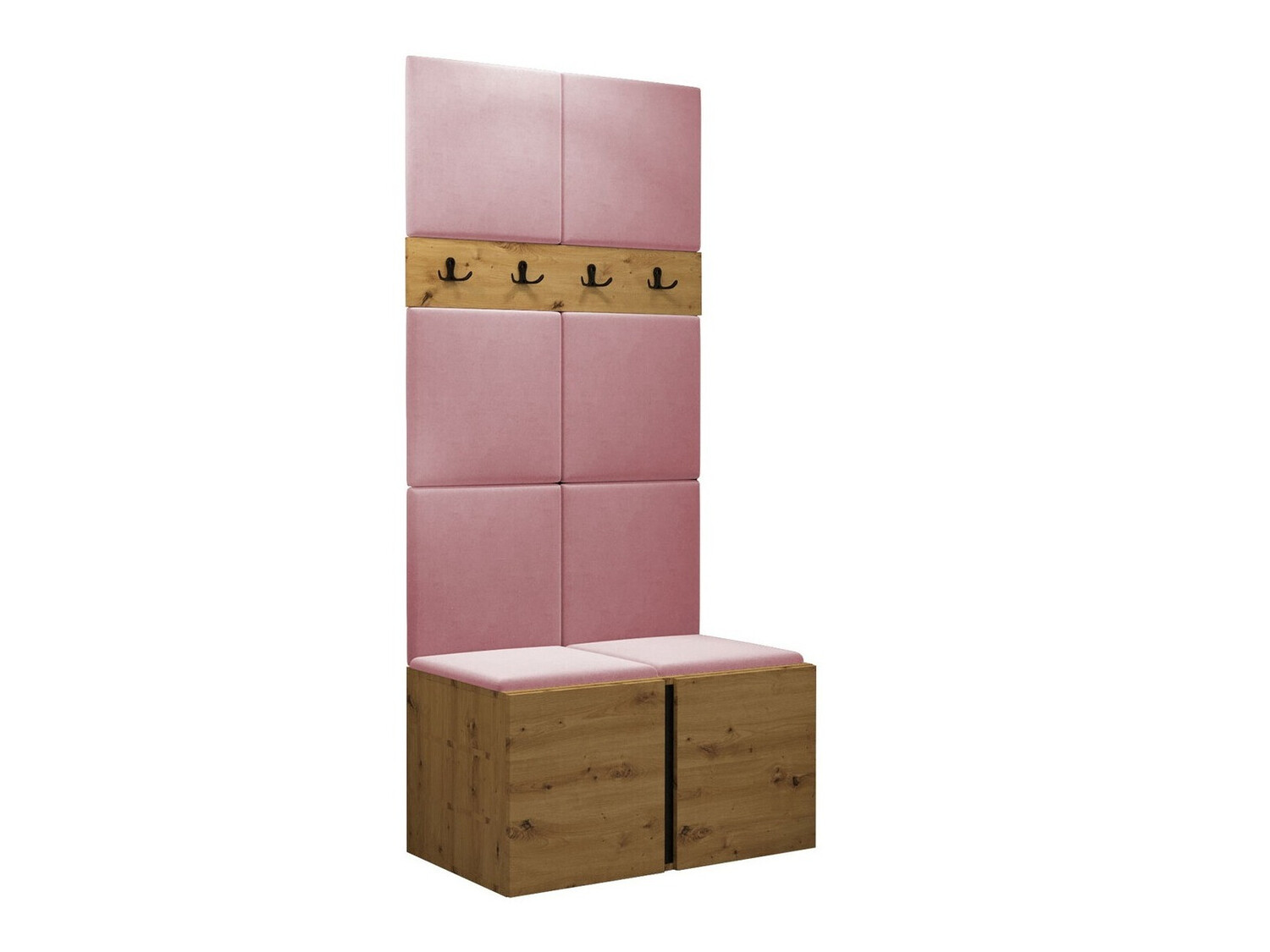 Set za hodnik Hartford 267 (Zanatski hrast)