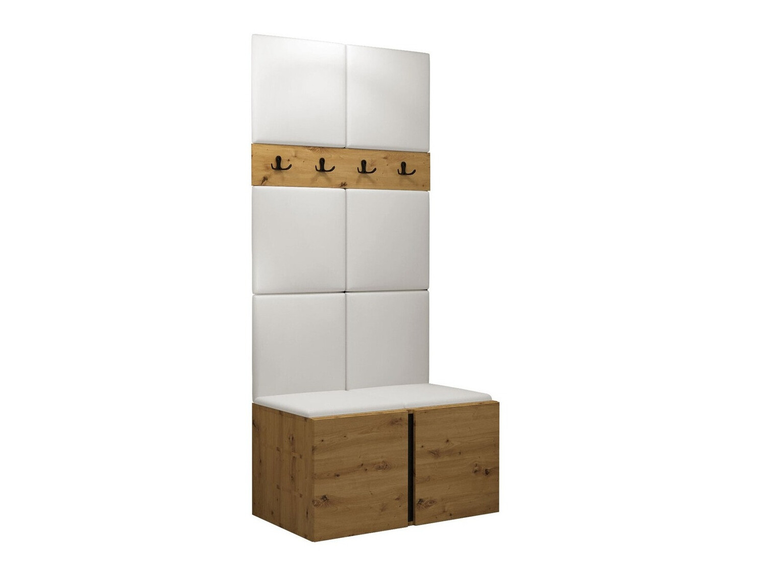 Set za hodnik Hartford 267 (Zanatski hrast)