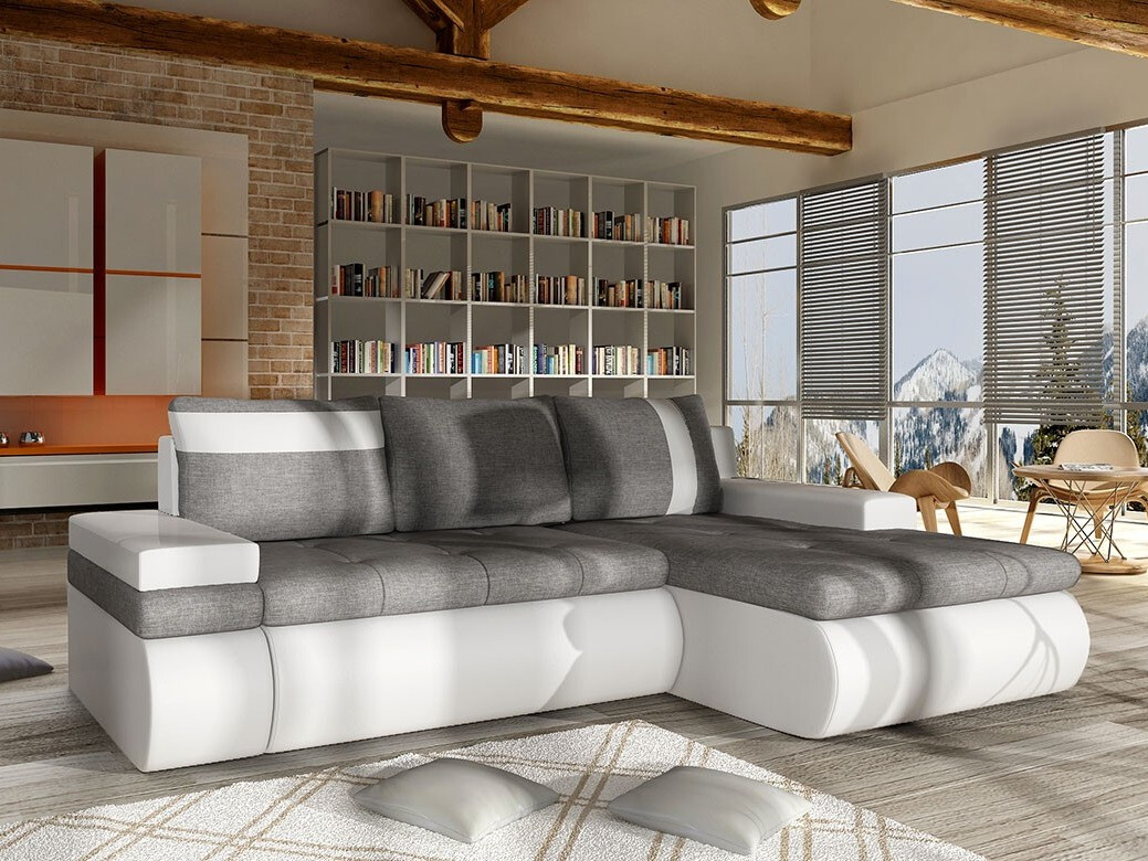 Ugaona sofa Temple 101 (Soft 017 + Lux 06)