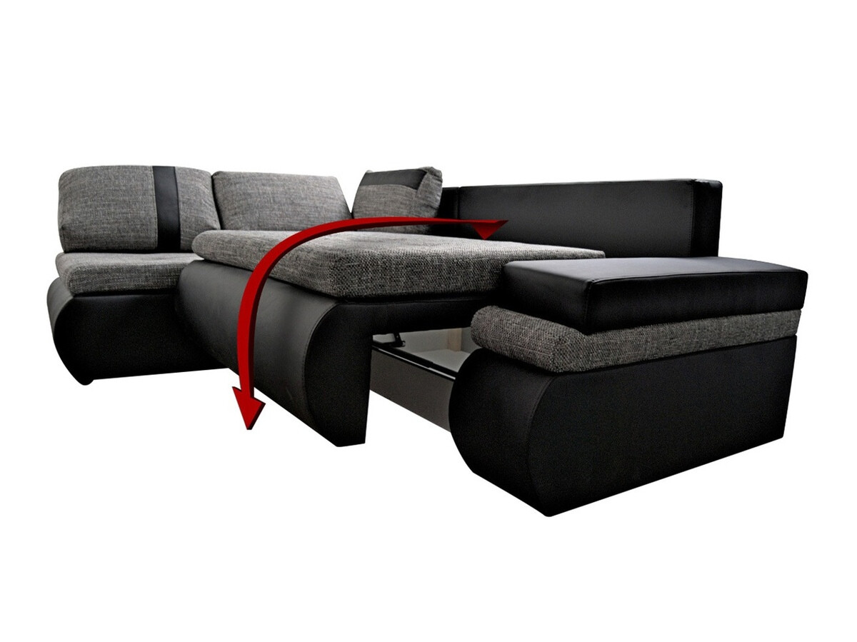 Ugaona sofa Temple 101 (Soft 017 + Lux 06)
