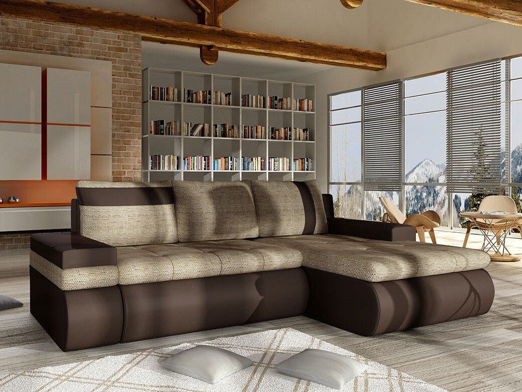 Ugaona sofa Temple 101 (Soft 066 + Lawa 02)