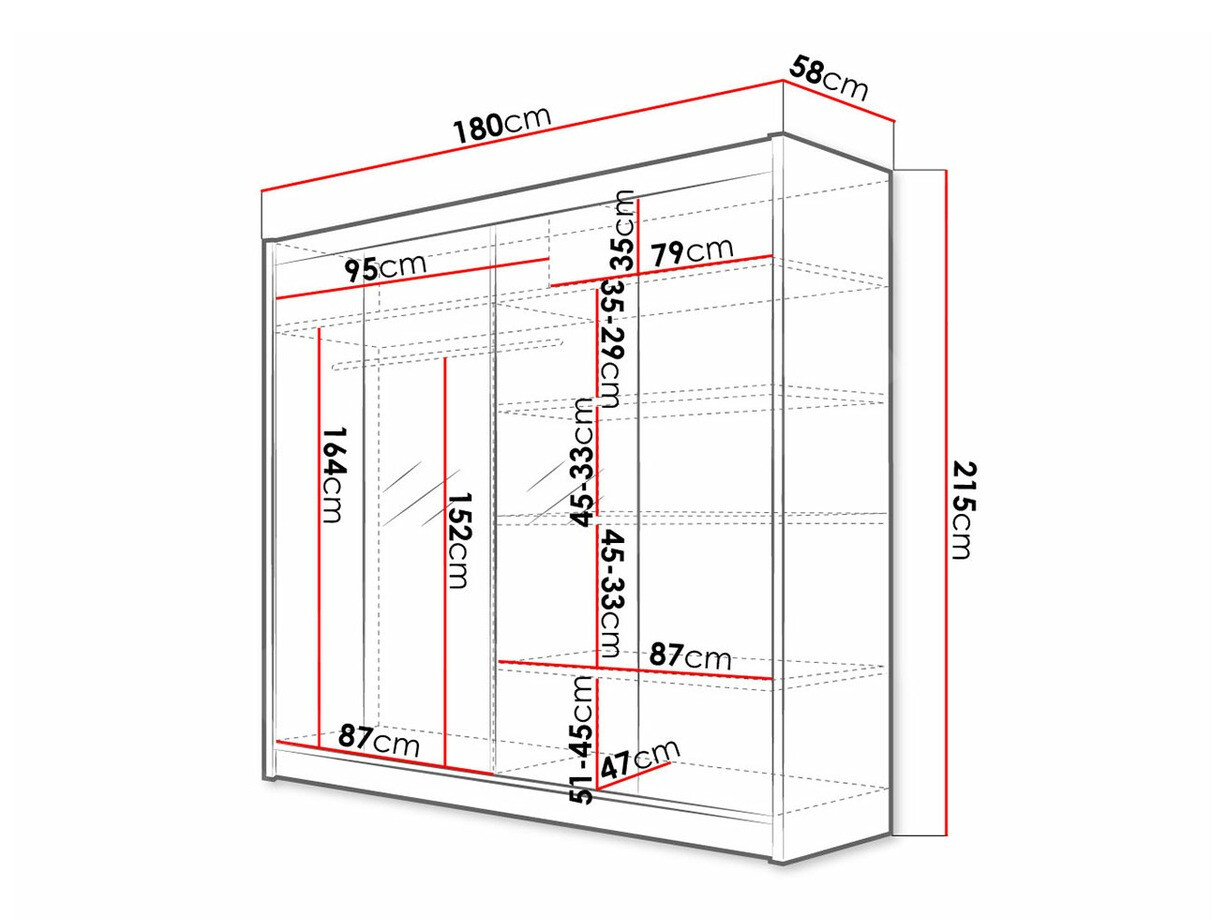 Ormar Closico 138 (Sonoma hrast)