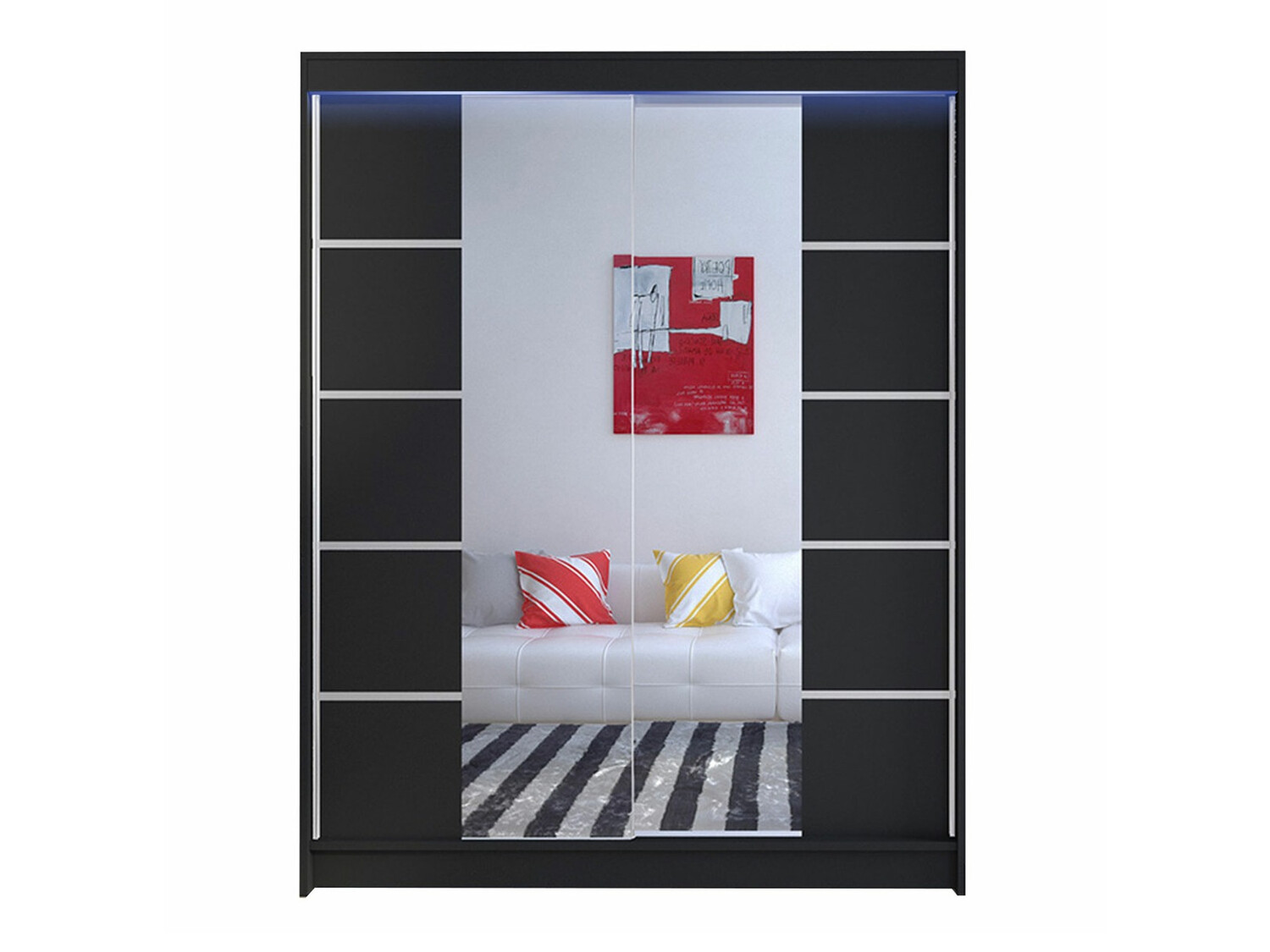 Ormar Closico 146 (Crno)