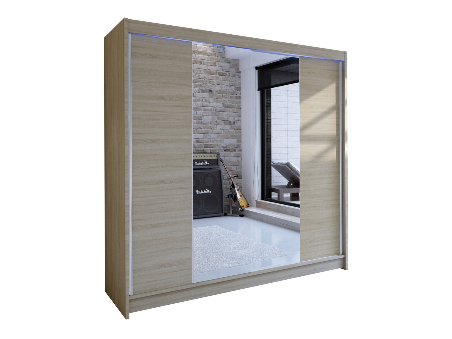 Ormar Closico Cavaris II (Sonoma hrast)