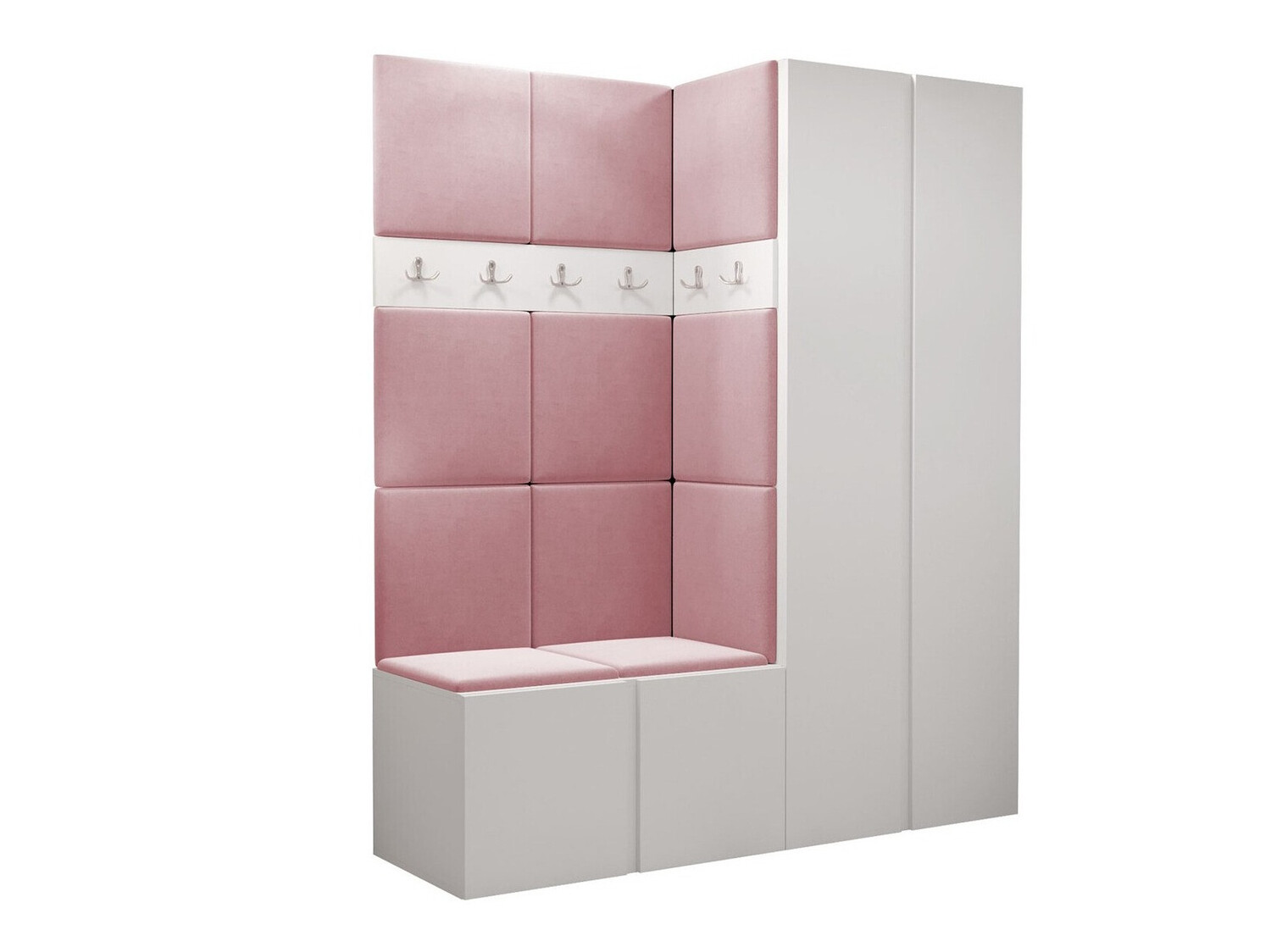 Set za hodnik Hartford 266 (Belo)