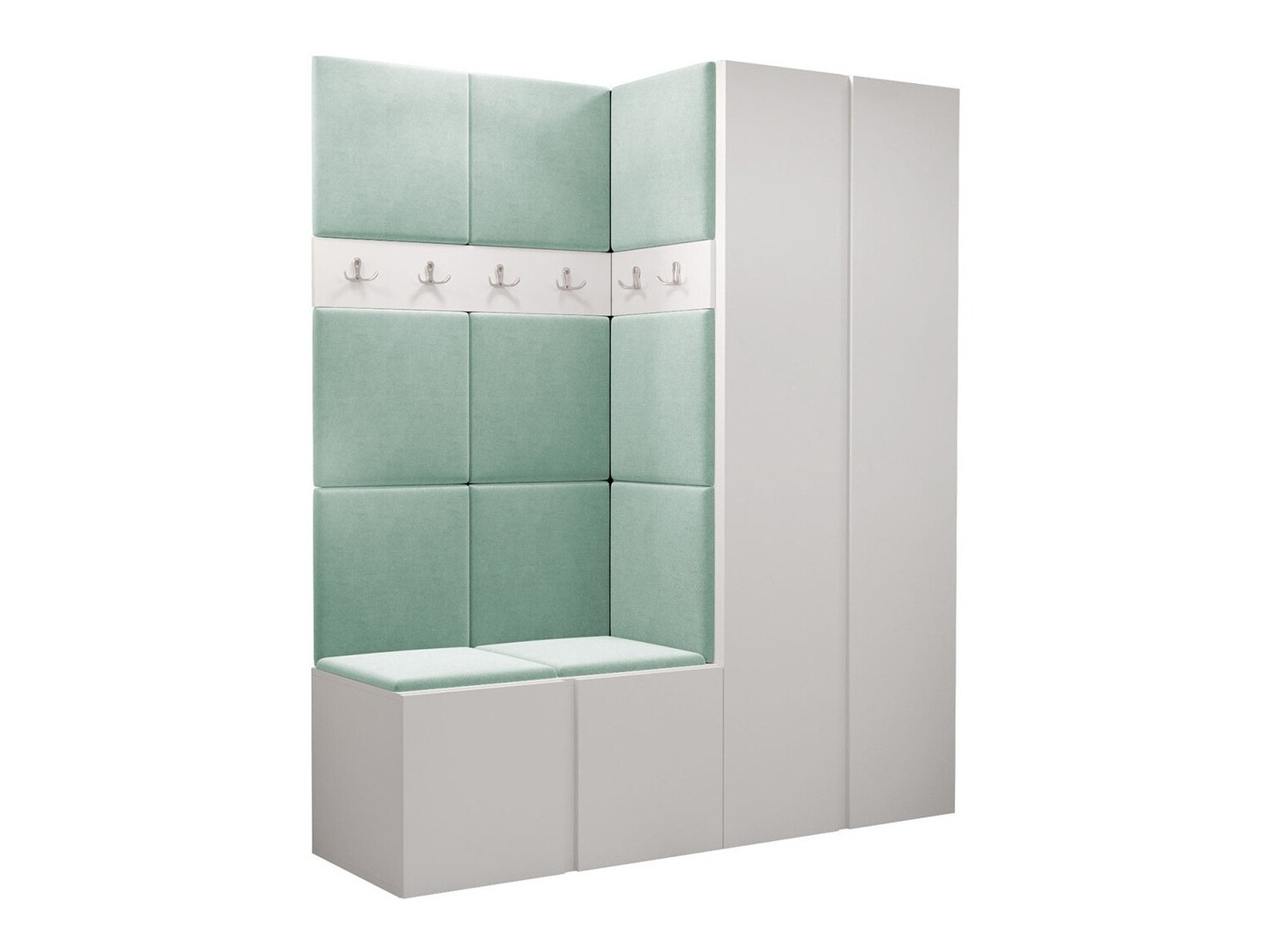 Set za hodnik Hartford 266 (Belo)