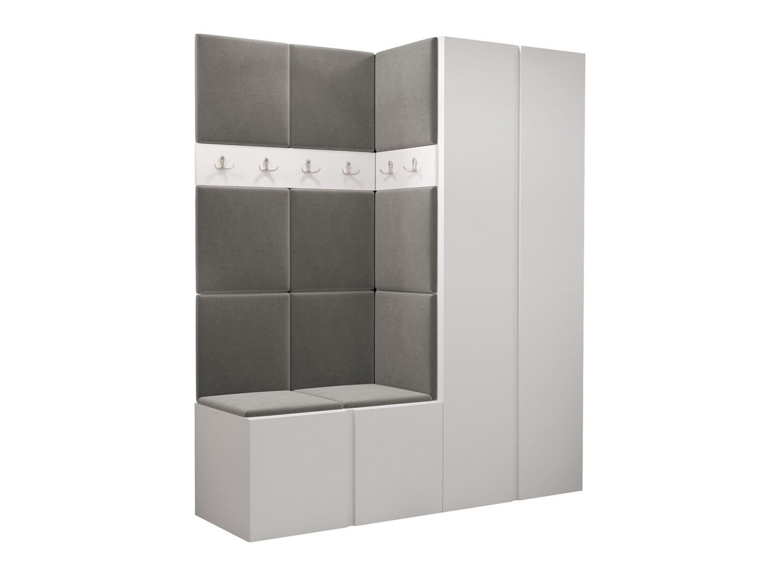 Set za hodnik Hartford 266 (Belo)