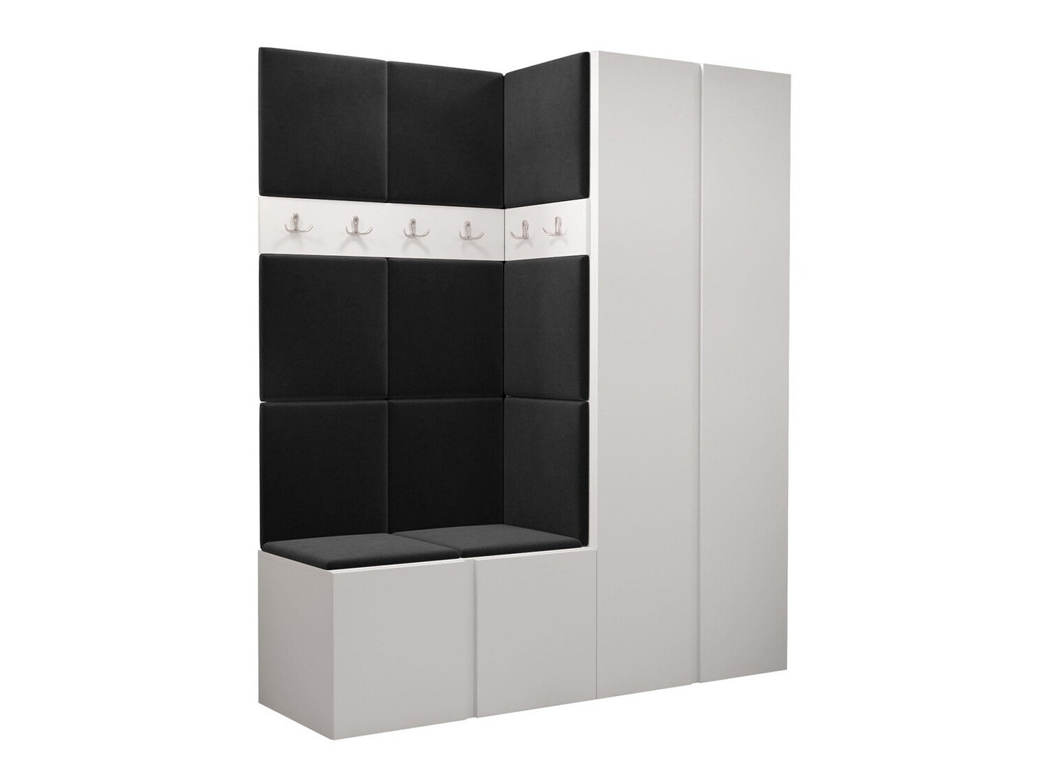 Set za hodnik Hartford 266 (Belo)