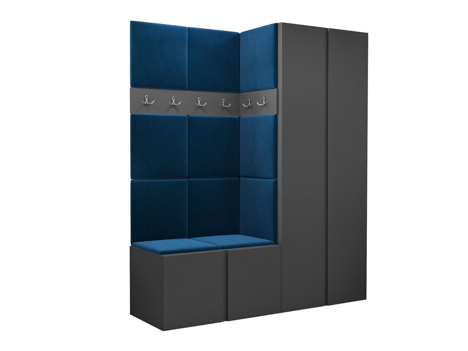 Set za hodnik Hartford 266 (Graphite)