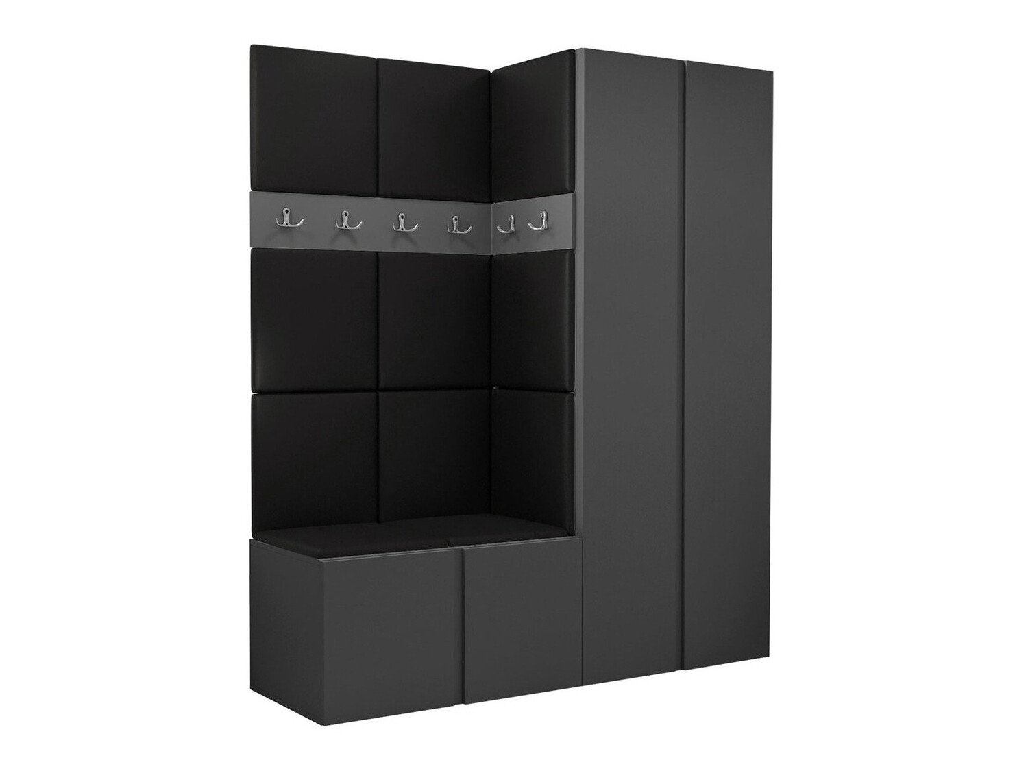 Set za hodnik Hartford 266 (Graphite)