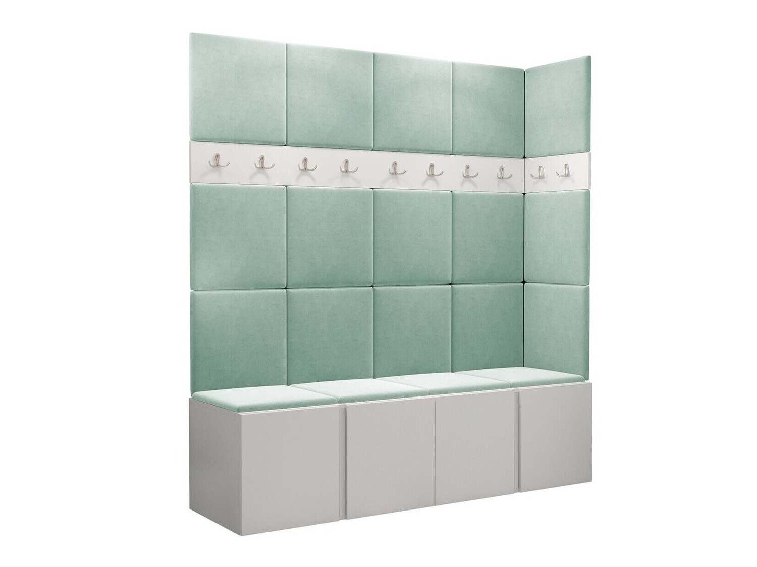 Set za hodnik Hartford 265 (Belo)