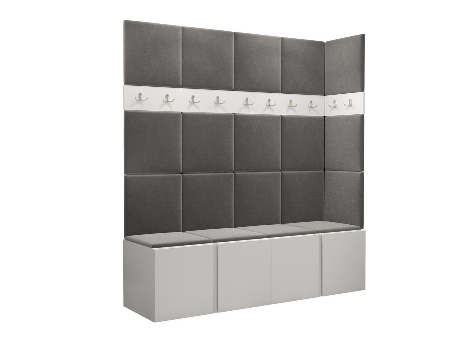 Set za hodnik Hartford 265 (Belo)