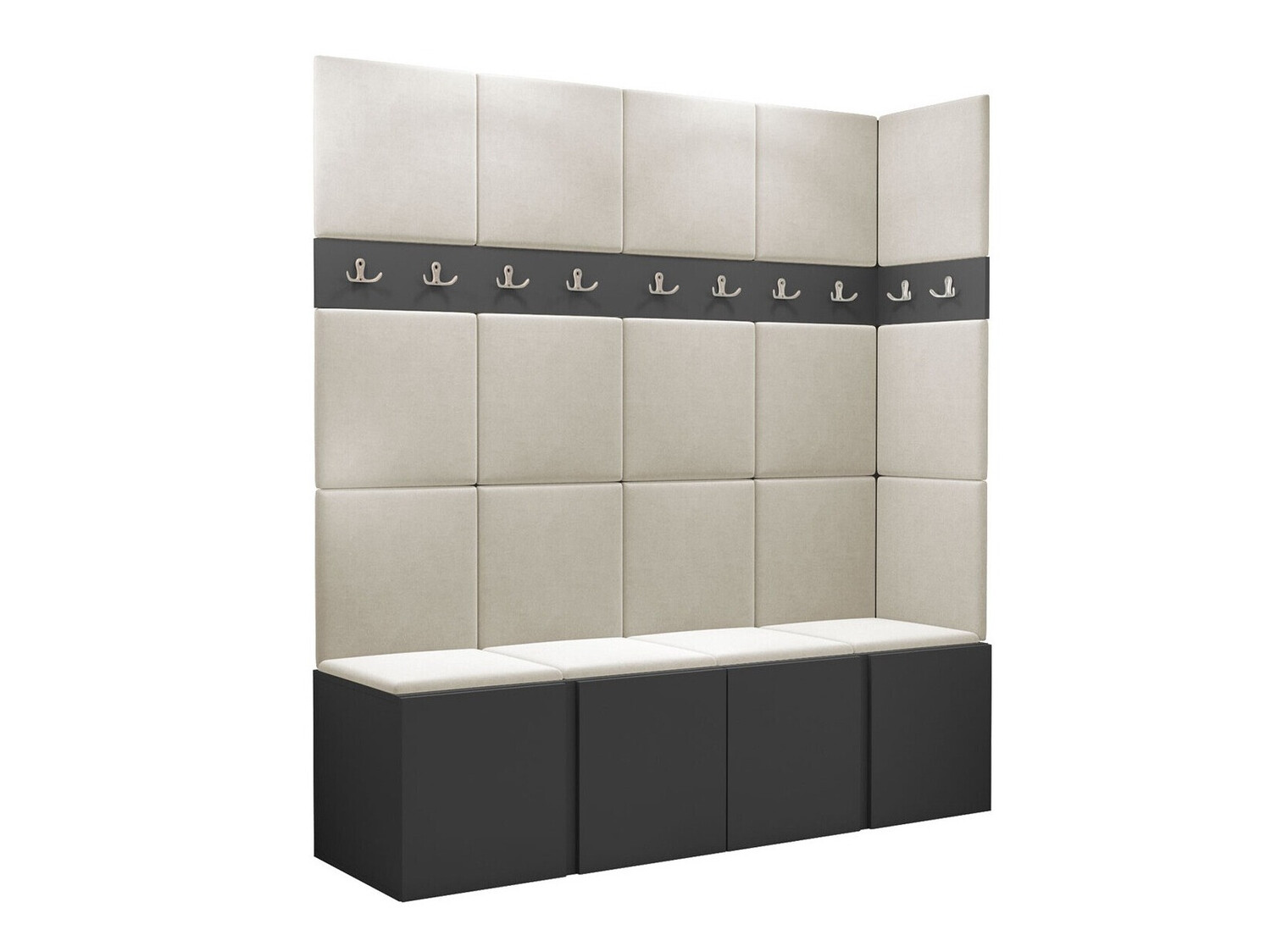 Set za hodnik Hartford 265 (Graphite)