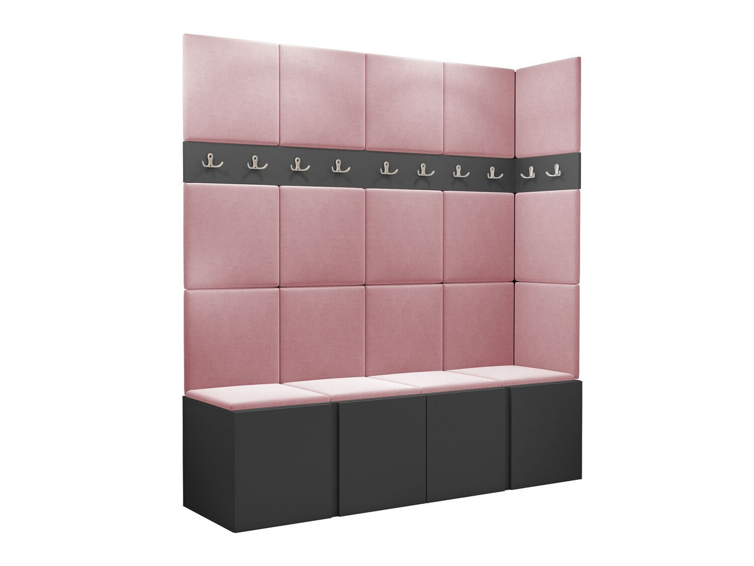 Set za hodnik Hartford 265 (Graphite)