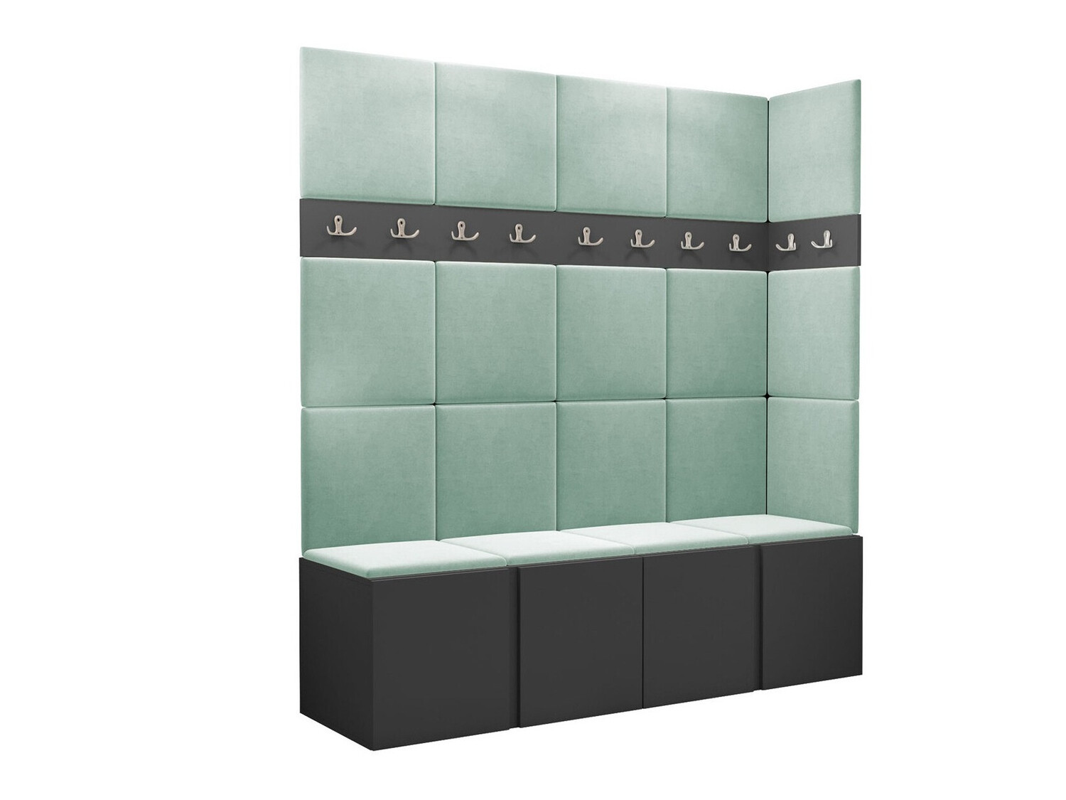 Set za hodnik Hartford 265 (Graphite)