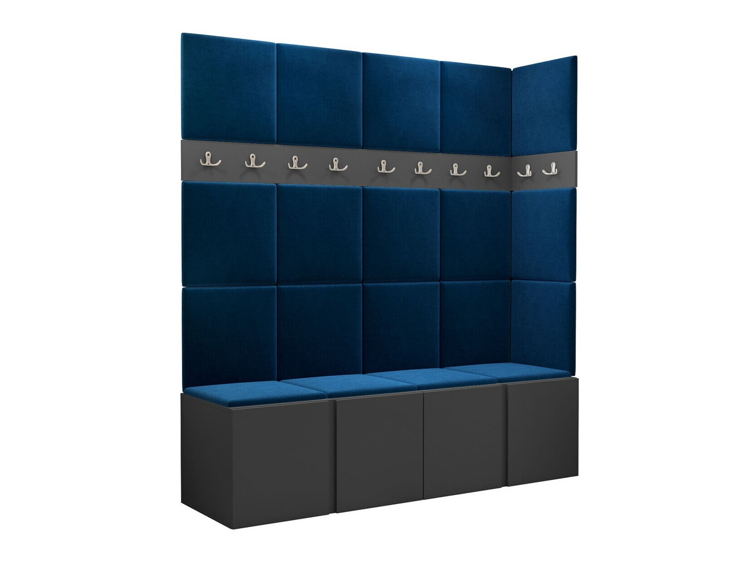 Set za hodnik Hartford 265 (Graphite)