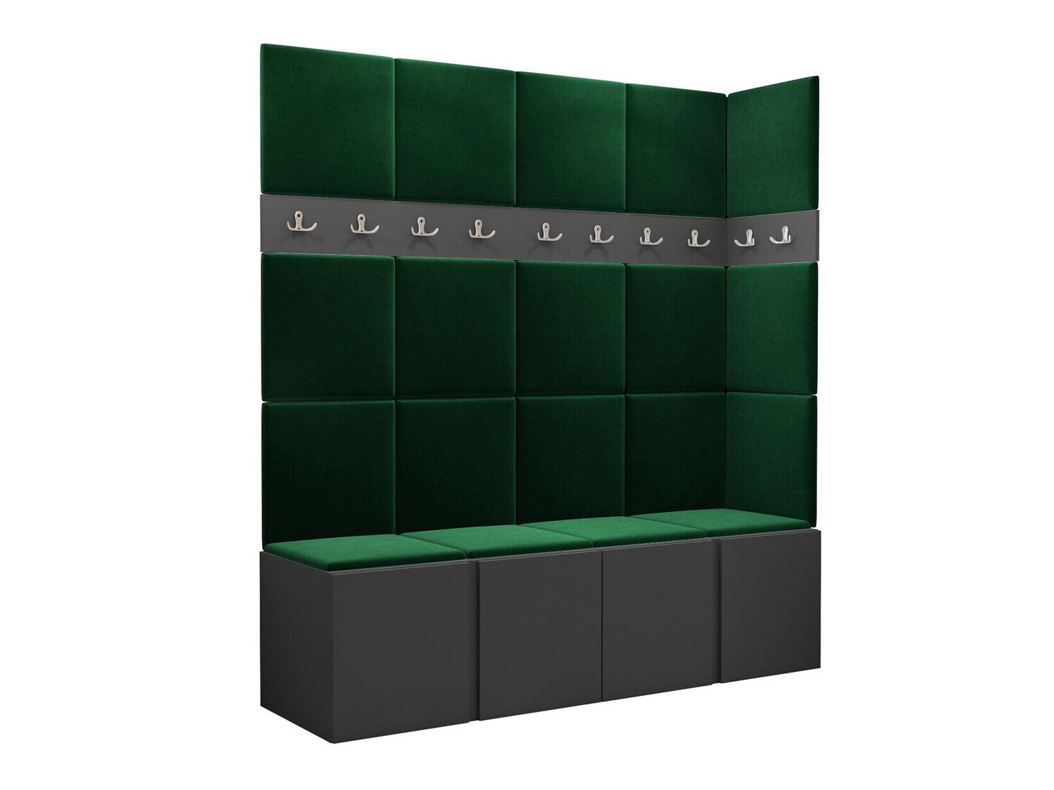 Set za hodnik Hartford 265 (Graphite)