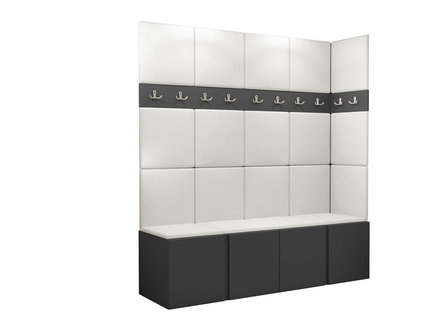 Set za hodnik Hartford 265 (Graphite)