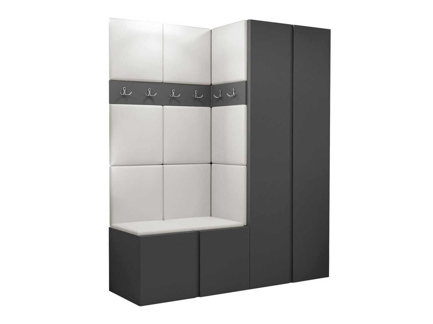 Set za hodnik Hartford 266 (Graphite)