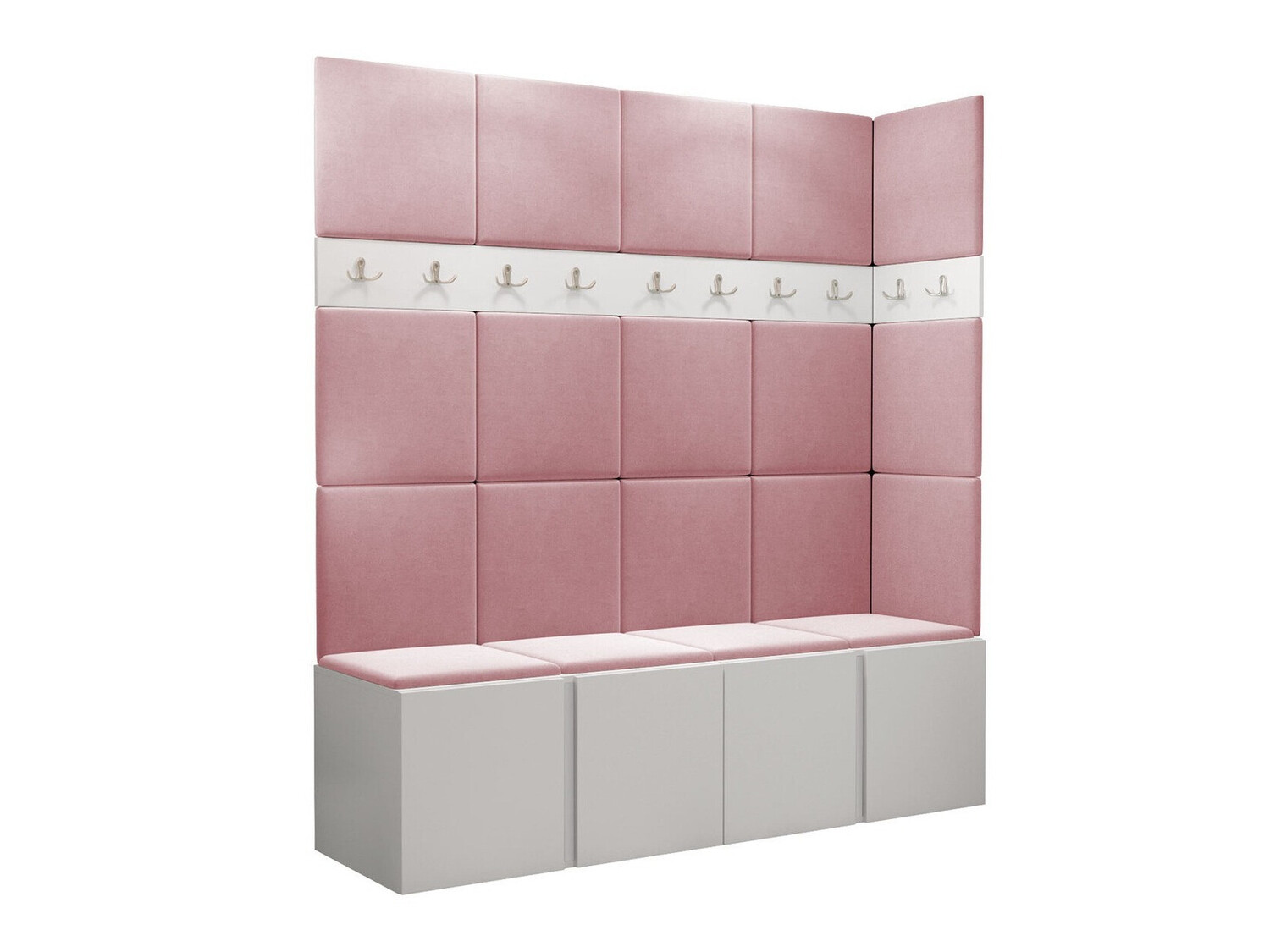 Set za hodnik Pinis II (Belo)