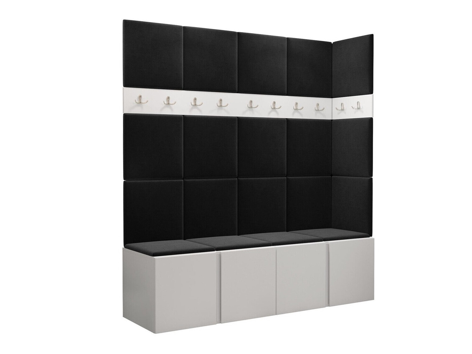 Set za hodnik Pinis II (Belo)