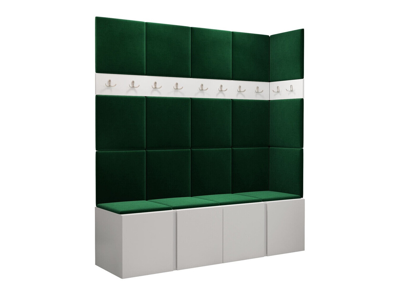 Set za hodnik Pinis II (Belo)