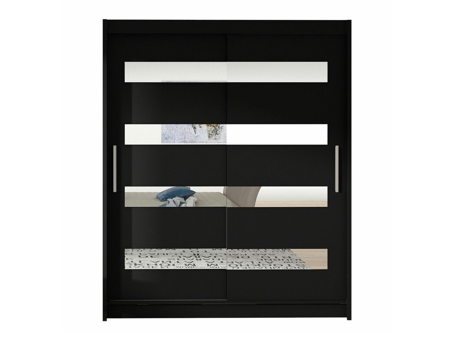 Ormar Closico 136 (Crno)