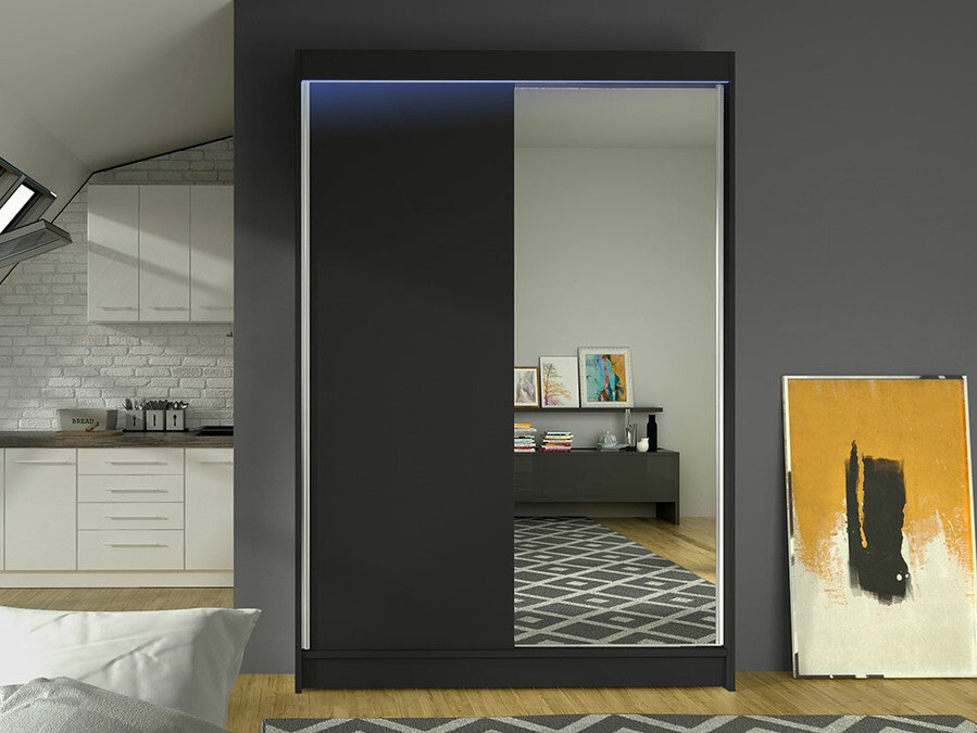 Ormar Closico 147 (Crno)