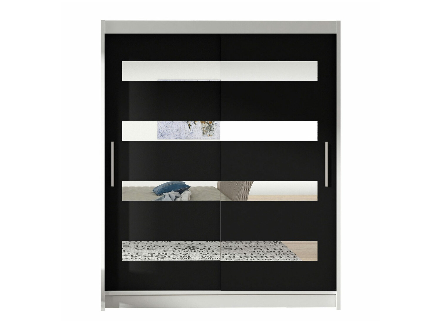 Ormar Closico Camera XIII (Belo + Crno)
