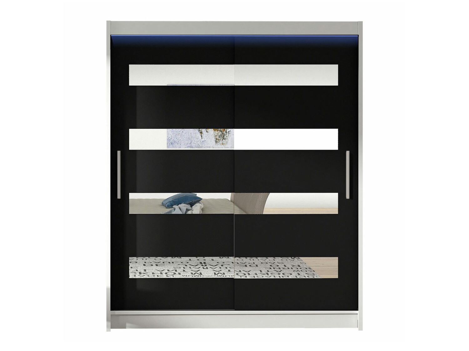 Ormar Closico Camera XIII (Belo + Crno)