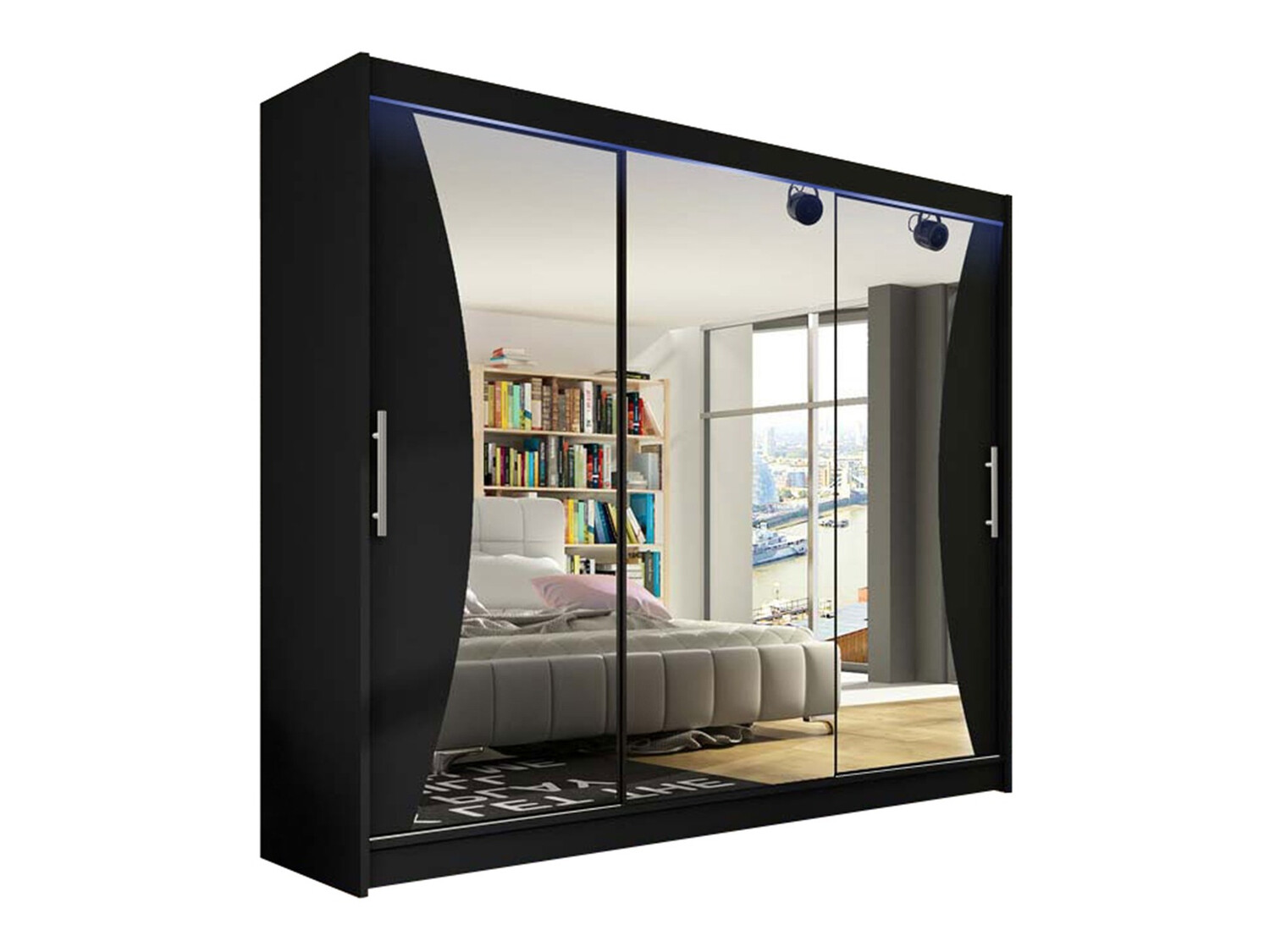 Ormar Closico Ordo IV (Crno)