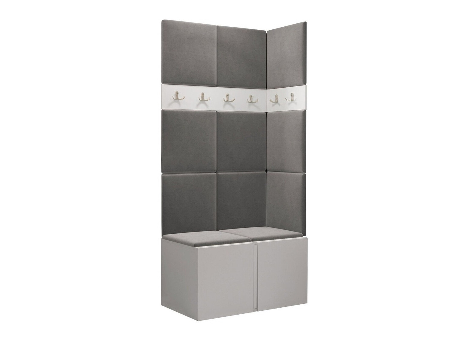 Set za hodnik Hartford 264 (Belo)